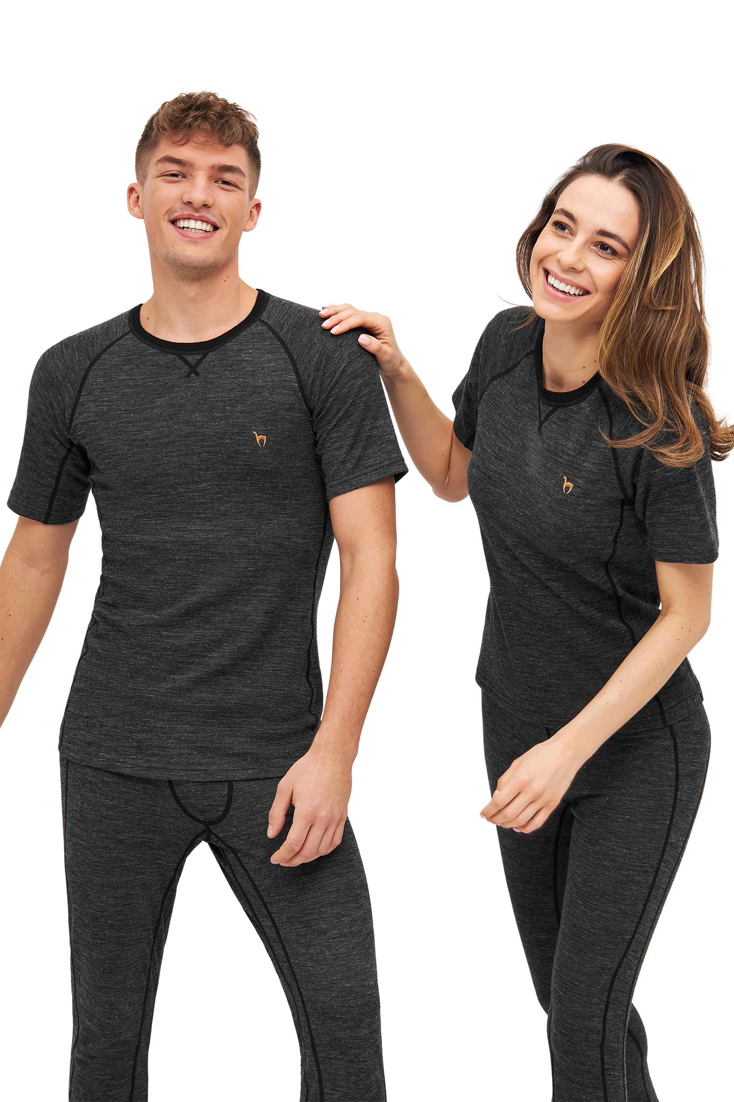 Alpaka Shirt THERMO-anthrazit