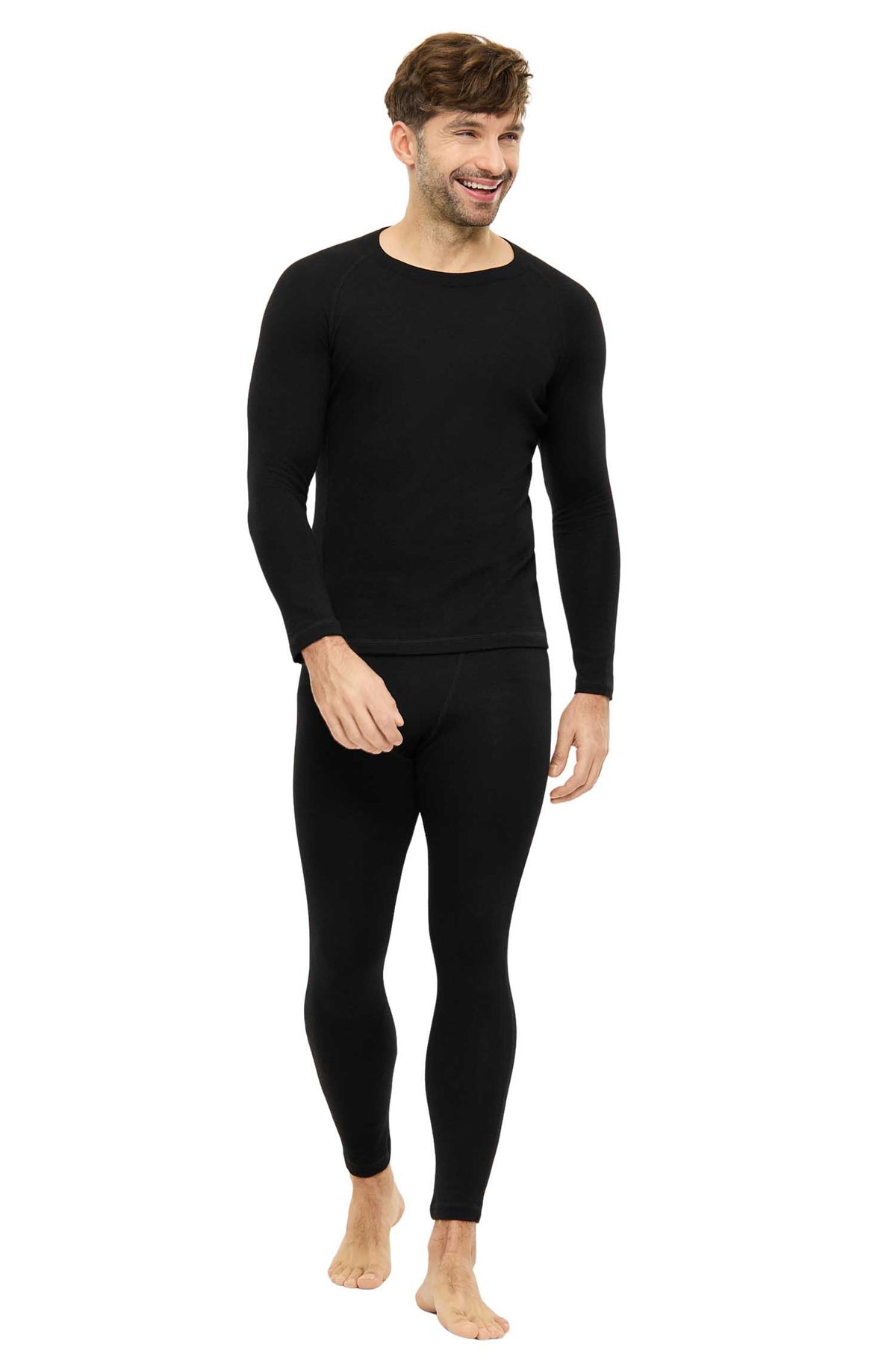 Alpaka Leggings LEON-schwarz