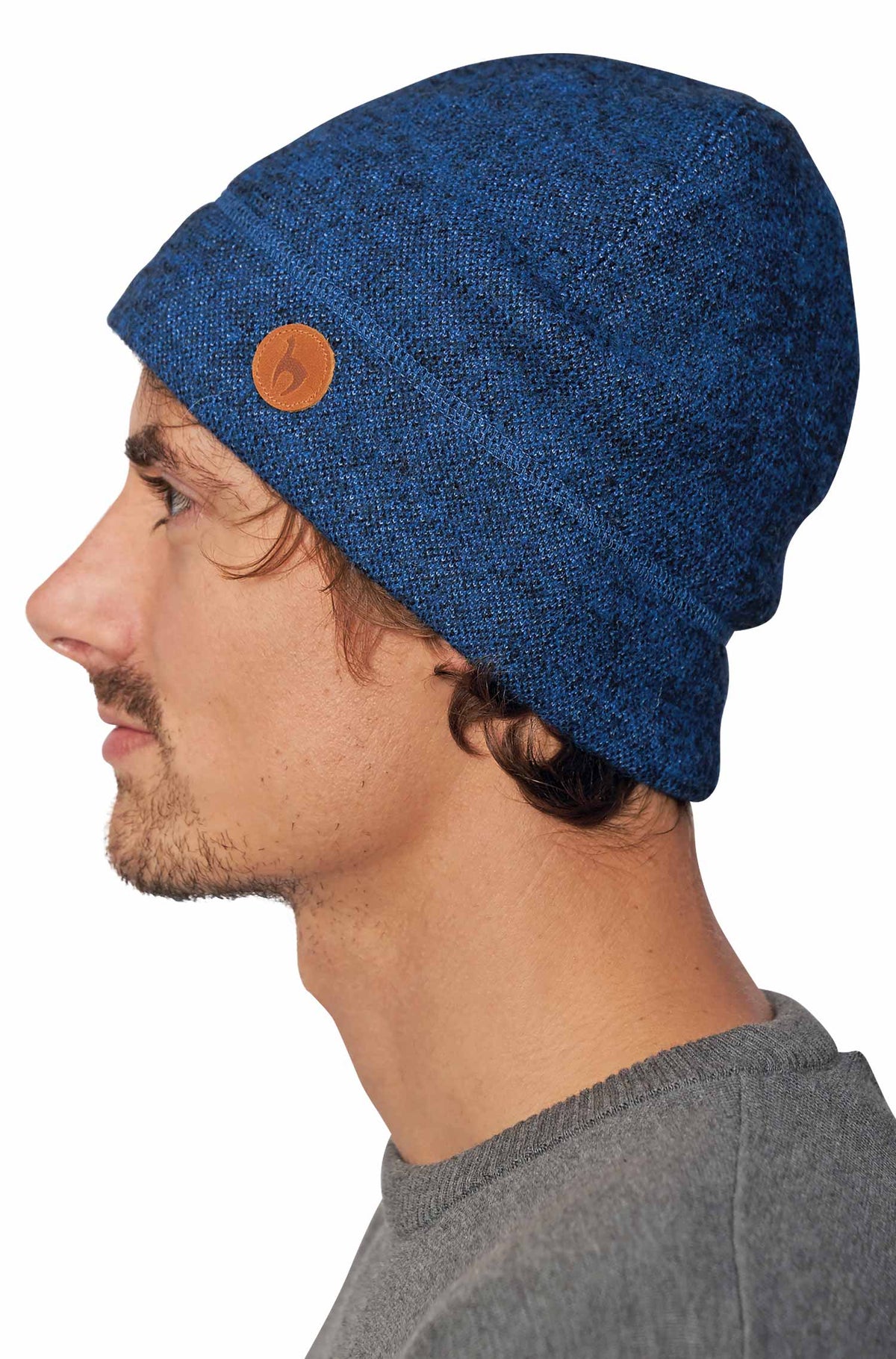 Alpaka Mütze ALPACA SPORT-blau