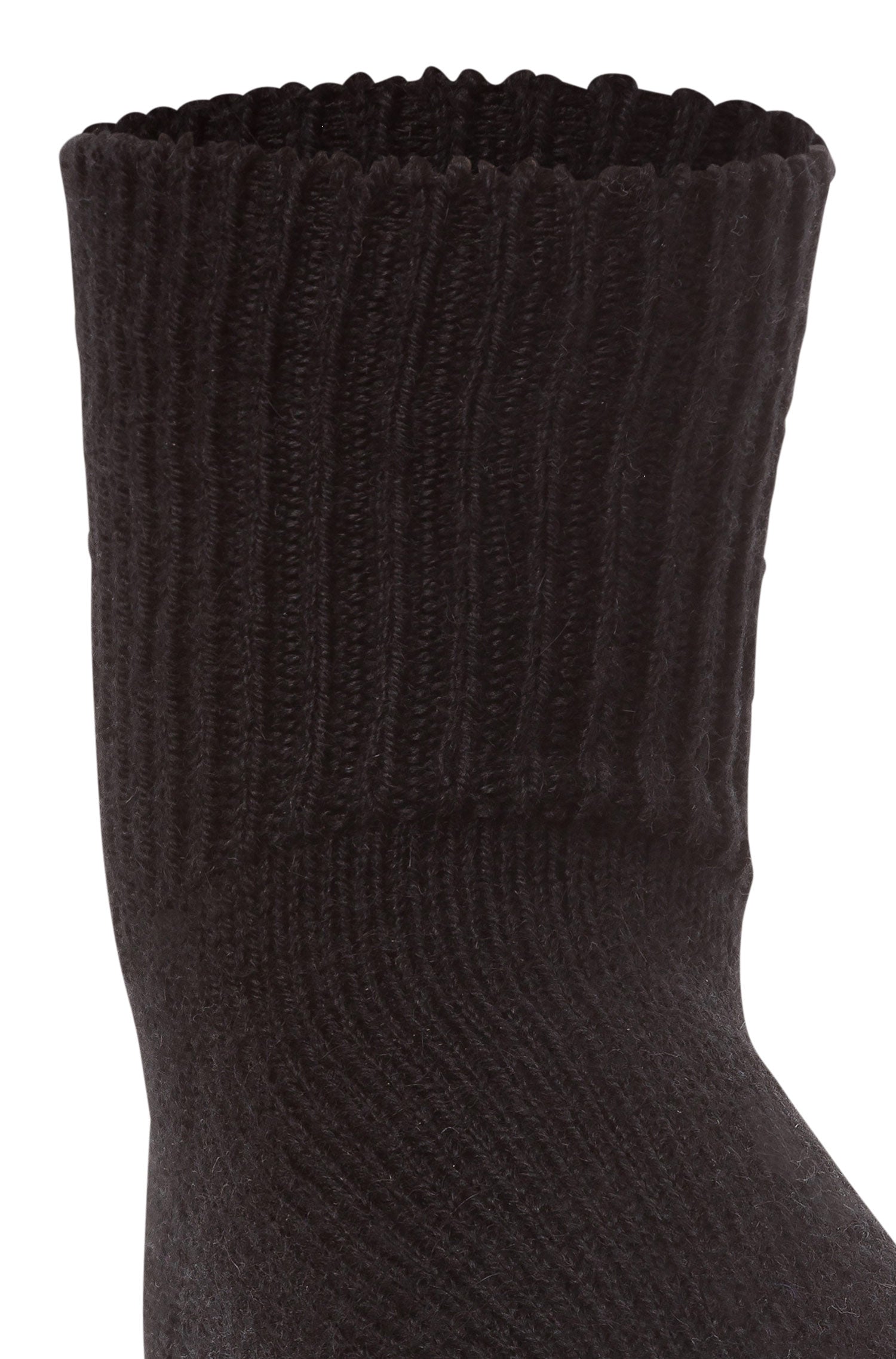 Alpaka Socken Kinder (Gr. 15-29) aus 70% Baby Alpaka & 25% Baumwolle-schwarz