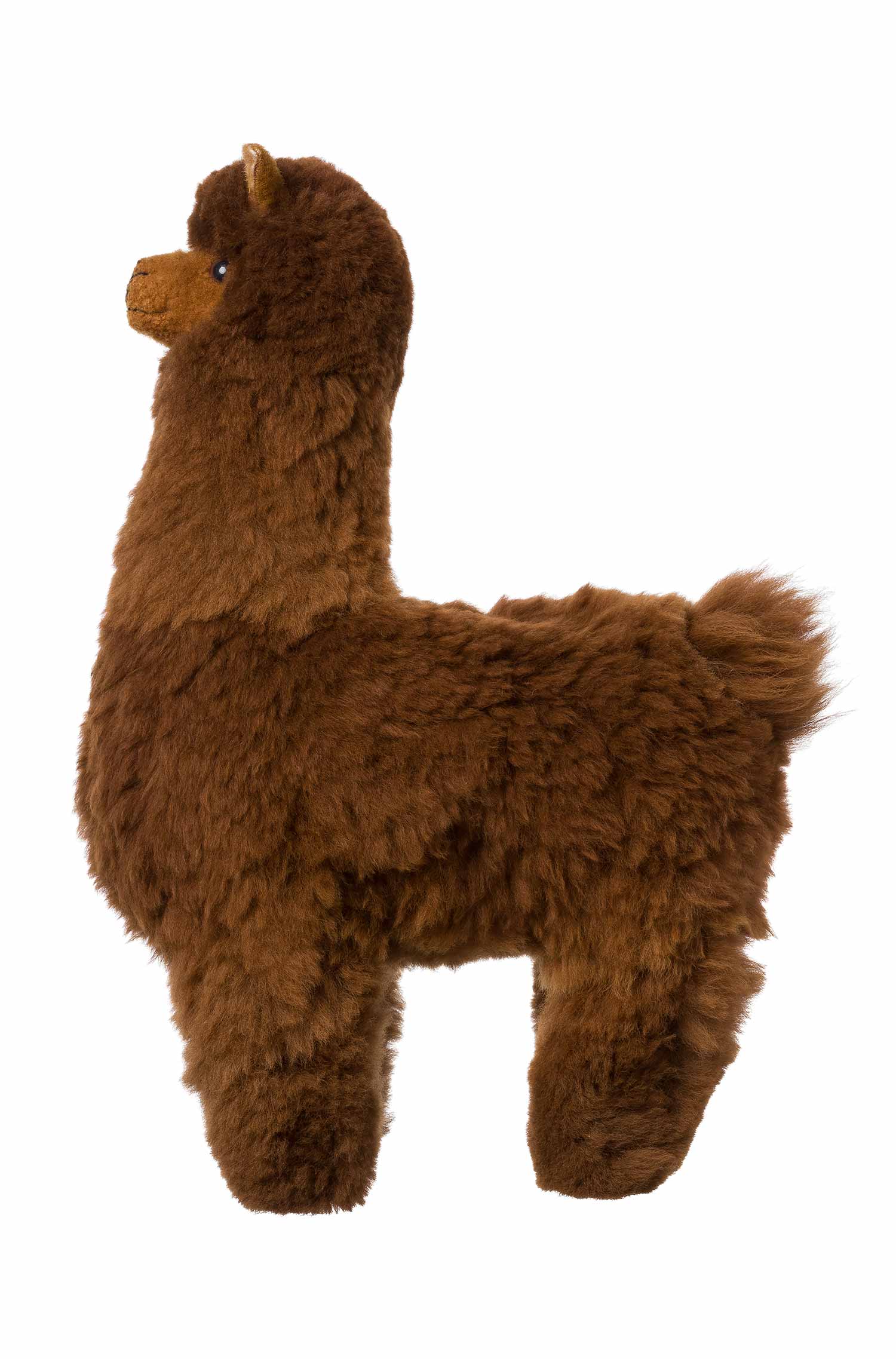 Alpaka Felltier HUACAYA 50cm-braun
