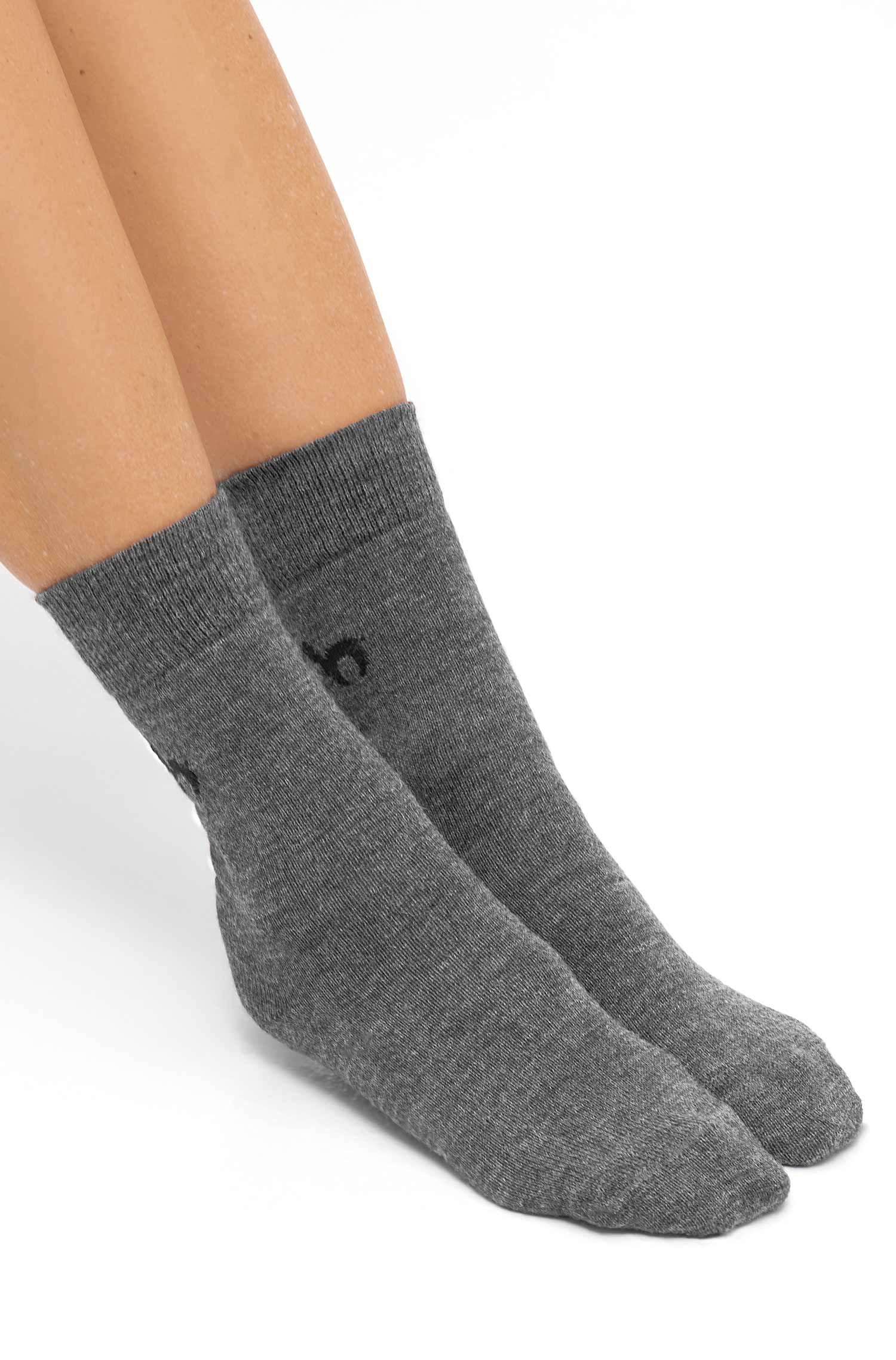 Alpaka Socken BUSINESS-grau