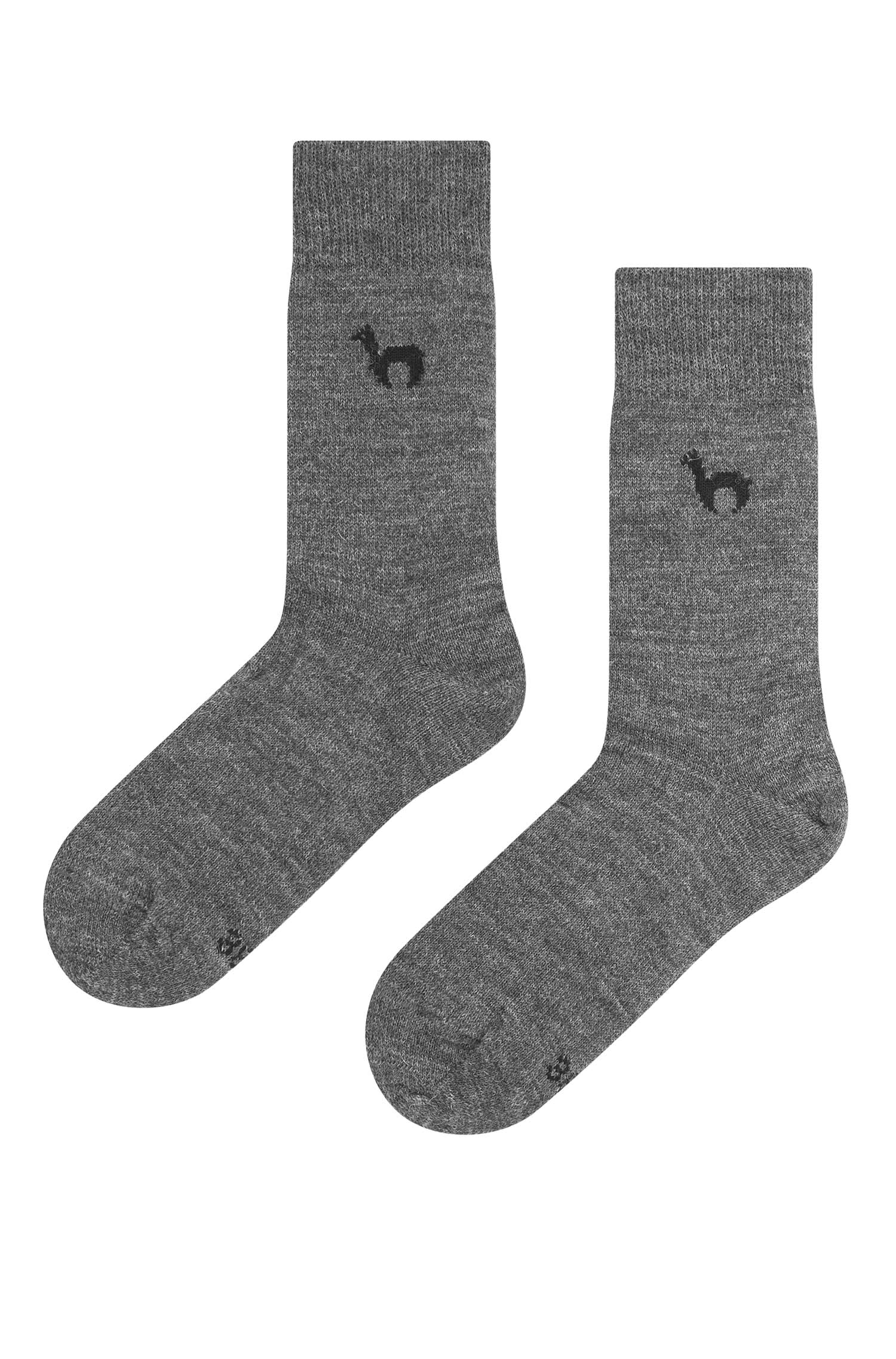 Alpaka Socken BUSINESS | 6er-Pack-grau