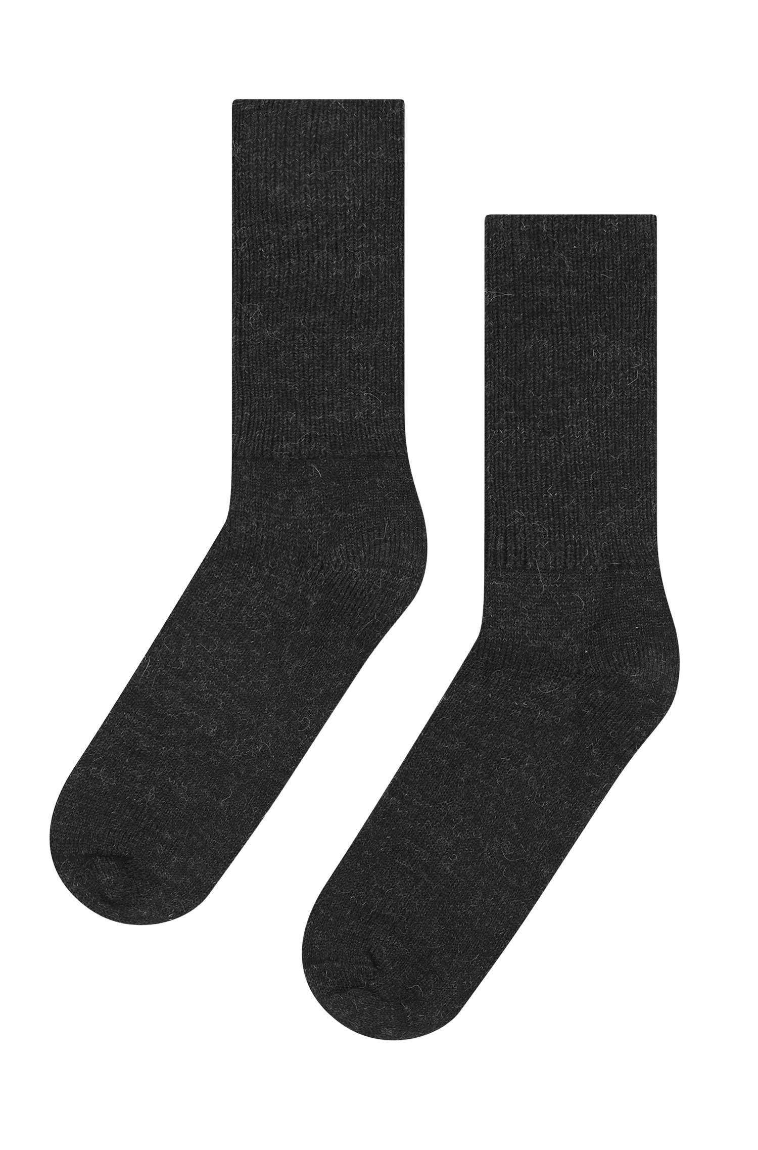 Alpaka Socken SOFT | 6er-Pack-dunkelgrau