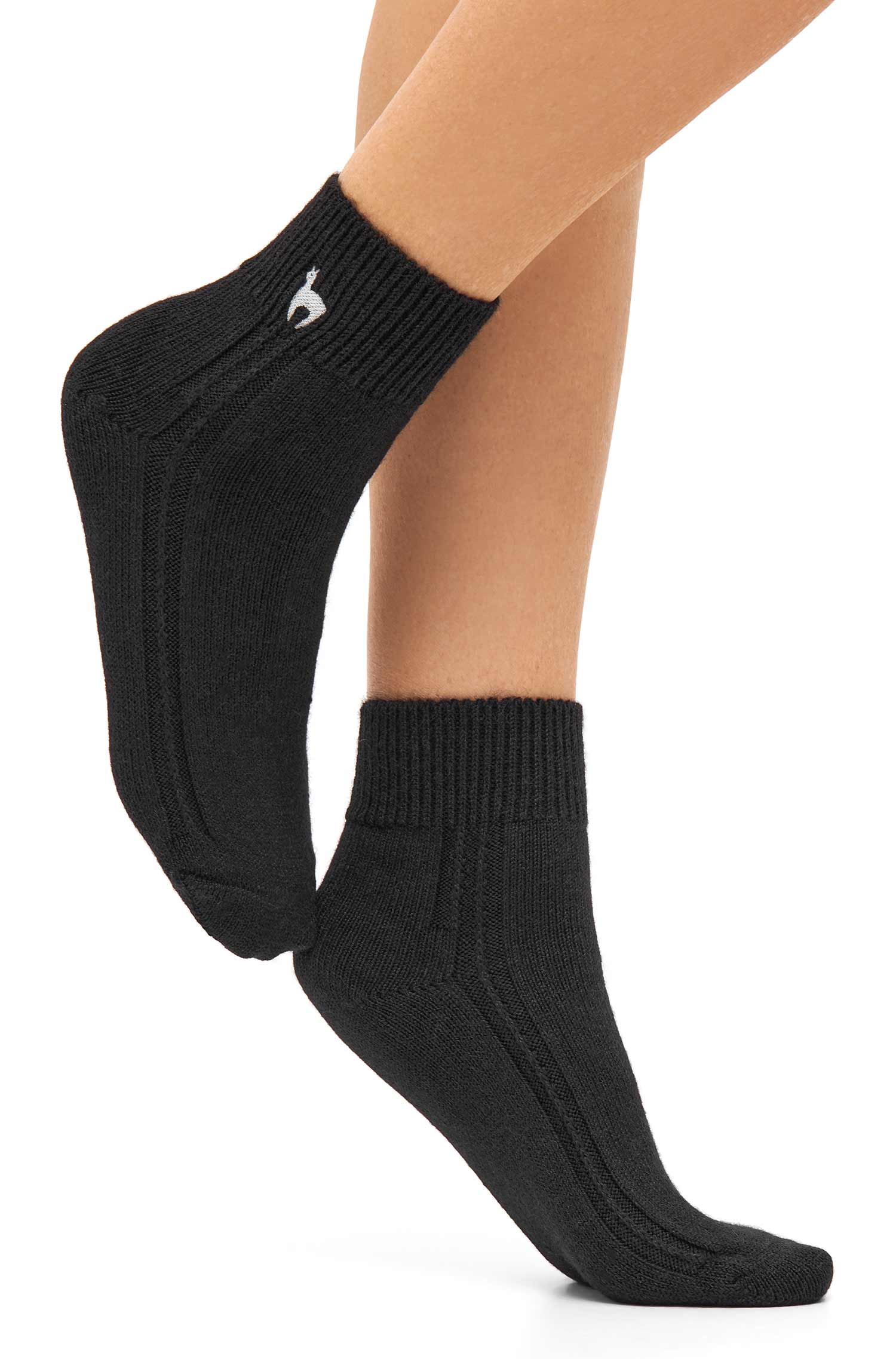 Alpaka Socken WOHLFÜHL | 6er-Pack-schwarz