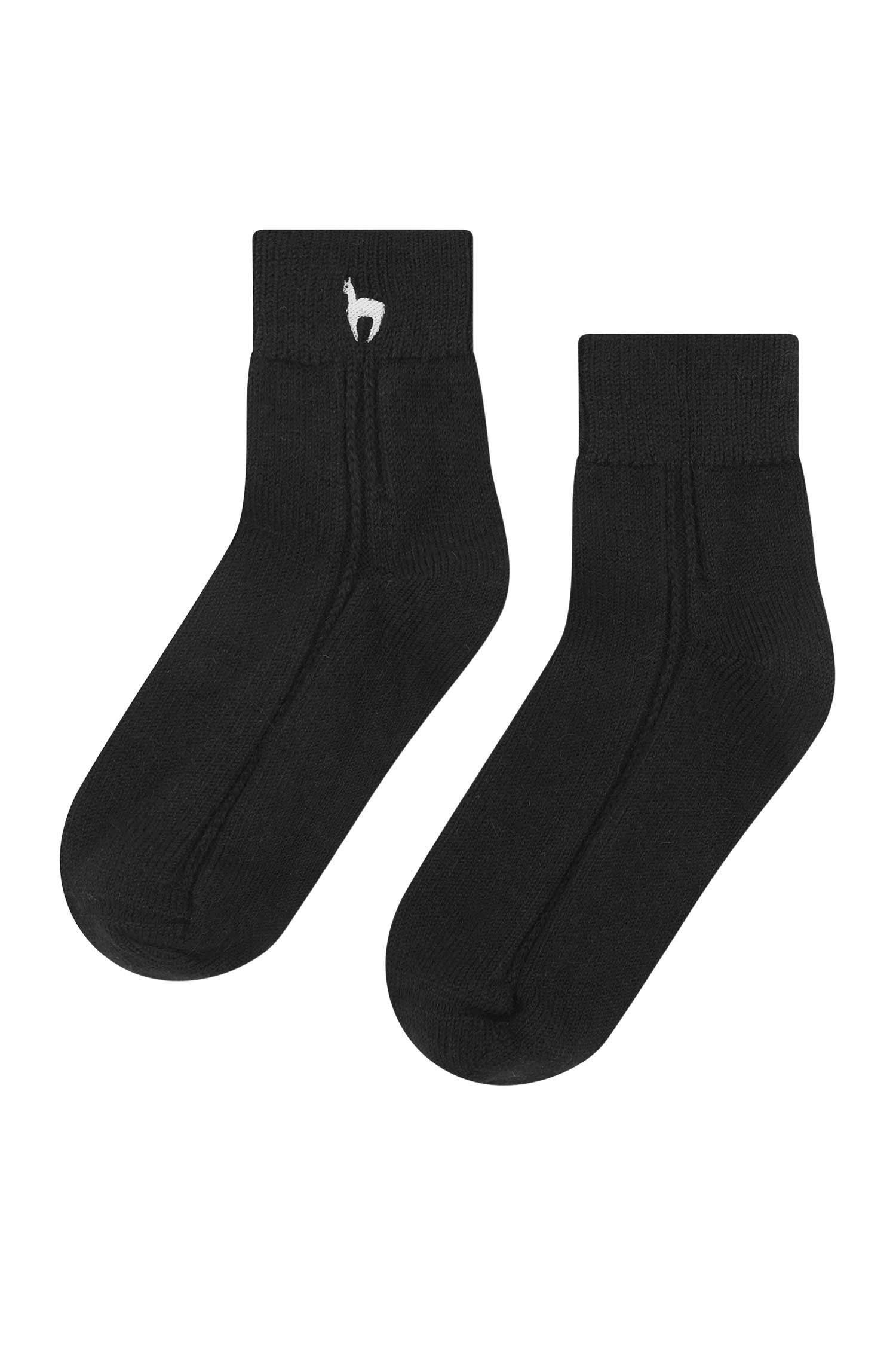 Alpaka Socken WOHLFÜHL | 6er-Pack-schwarz
