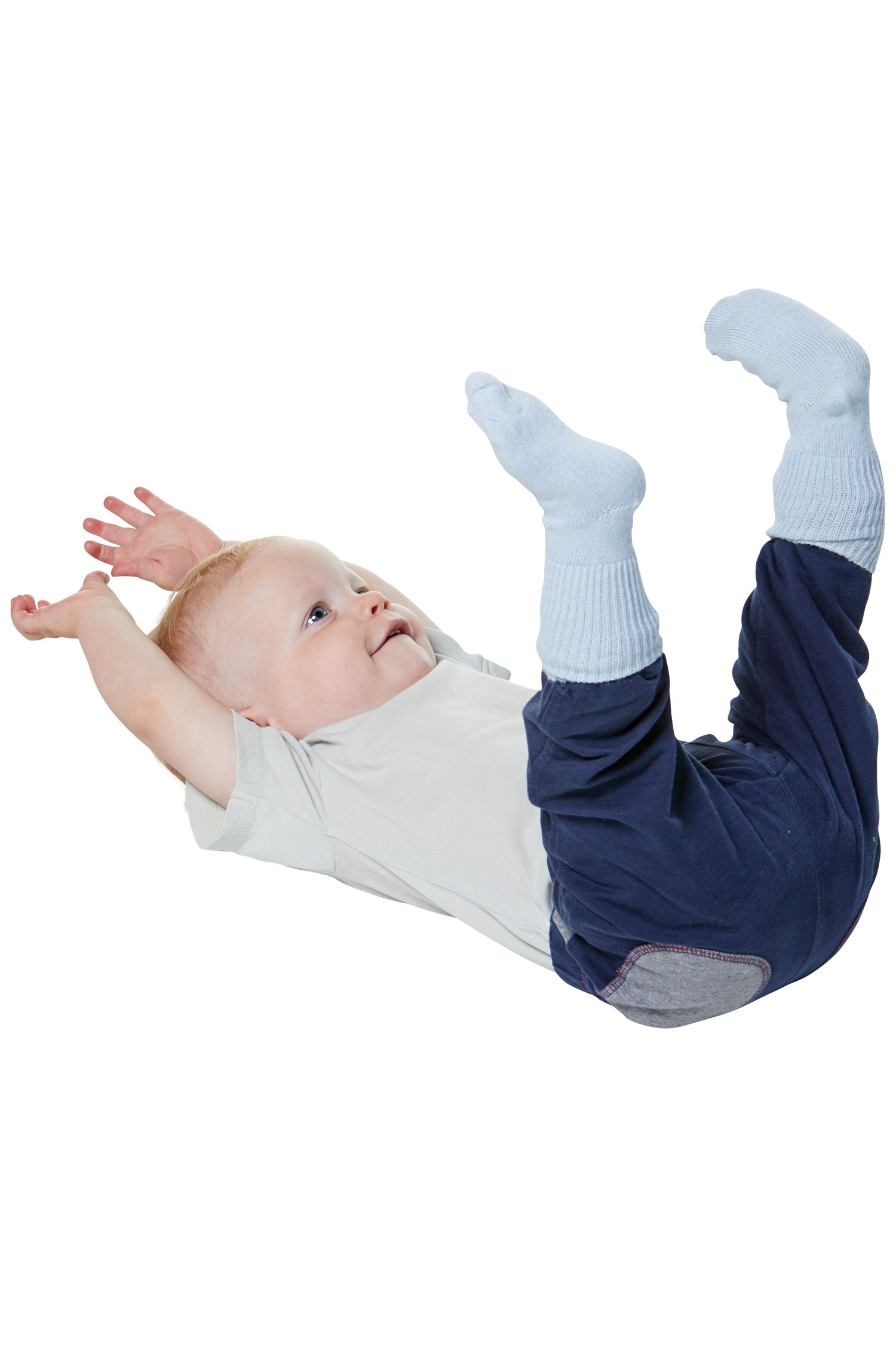 Alpaka Socken SOFT-baby blau