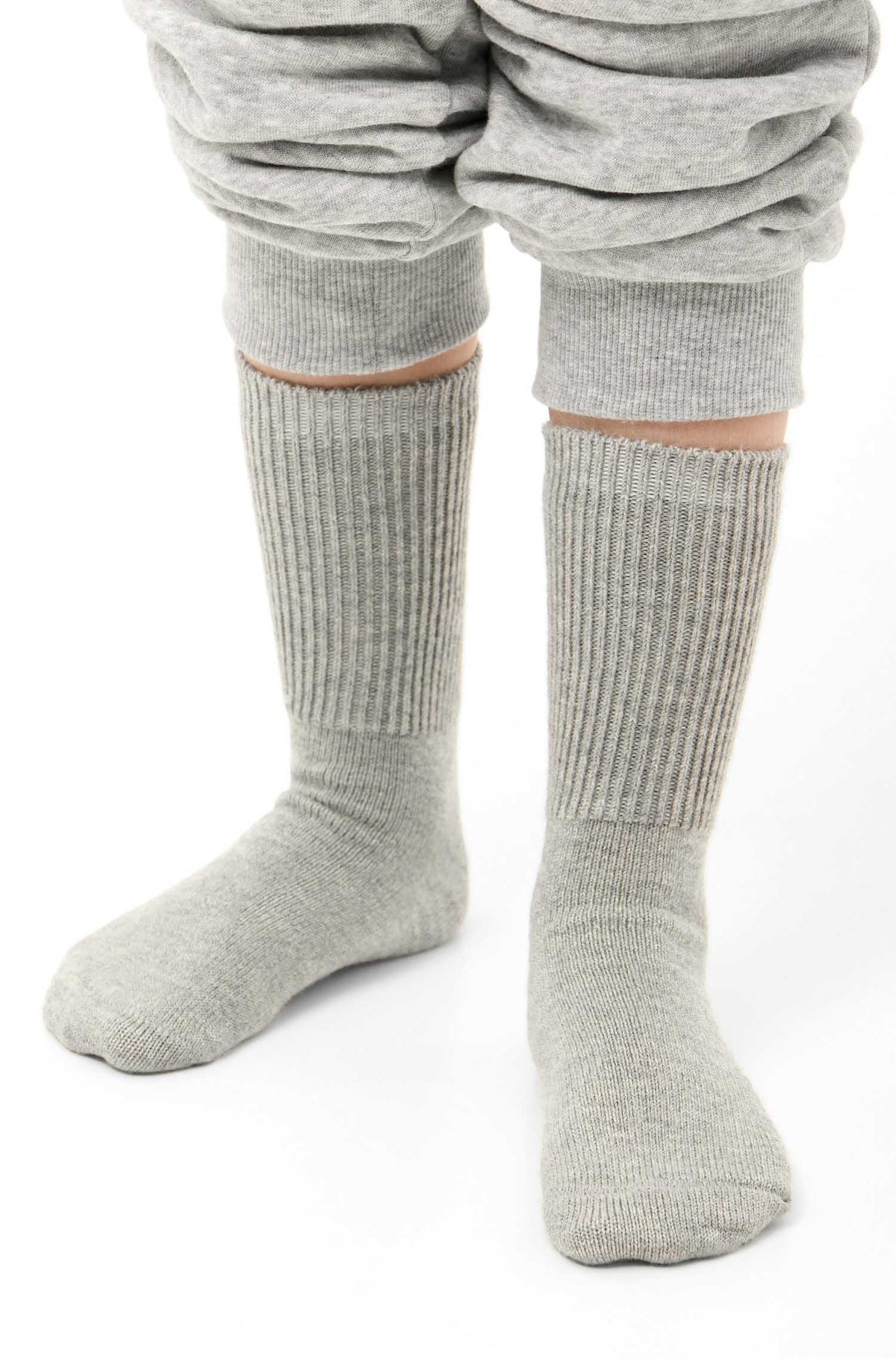 Kinder Socken SOFT-silbergrau