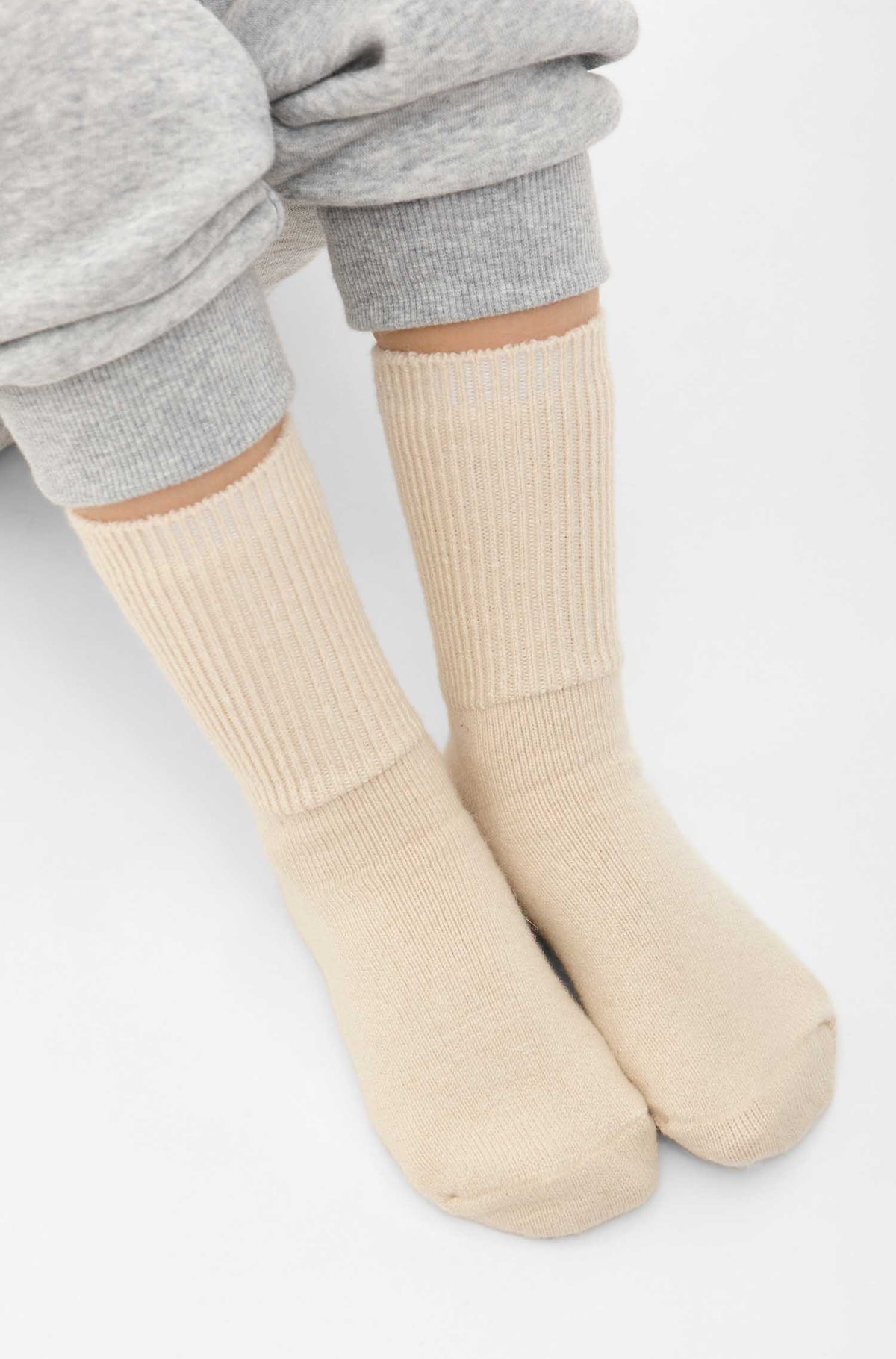 Kinder Socken SOFT-wollweiss