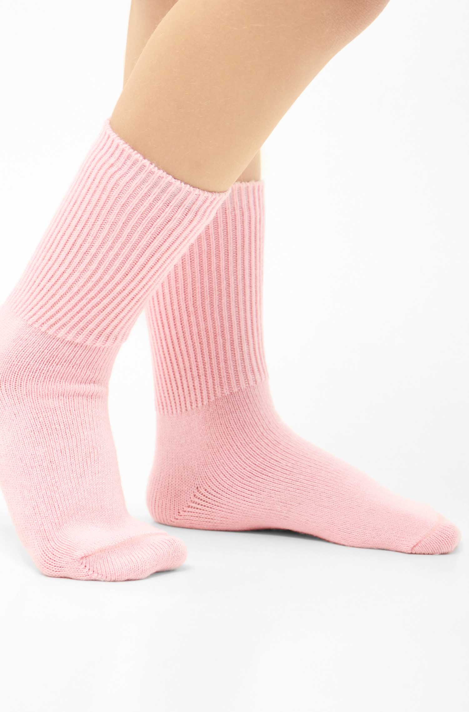 Alpaka Socken SOFT | 6er-Pack-baby rosa