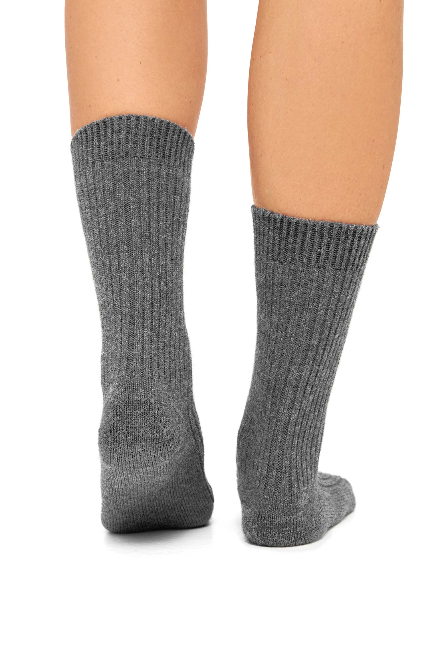 Alpaka Socken SOFT | 6er-Pack-grau