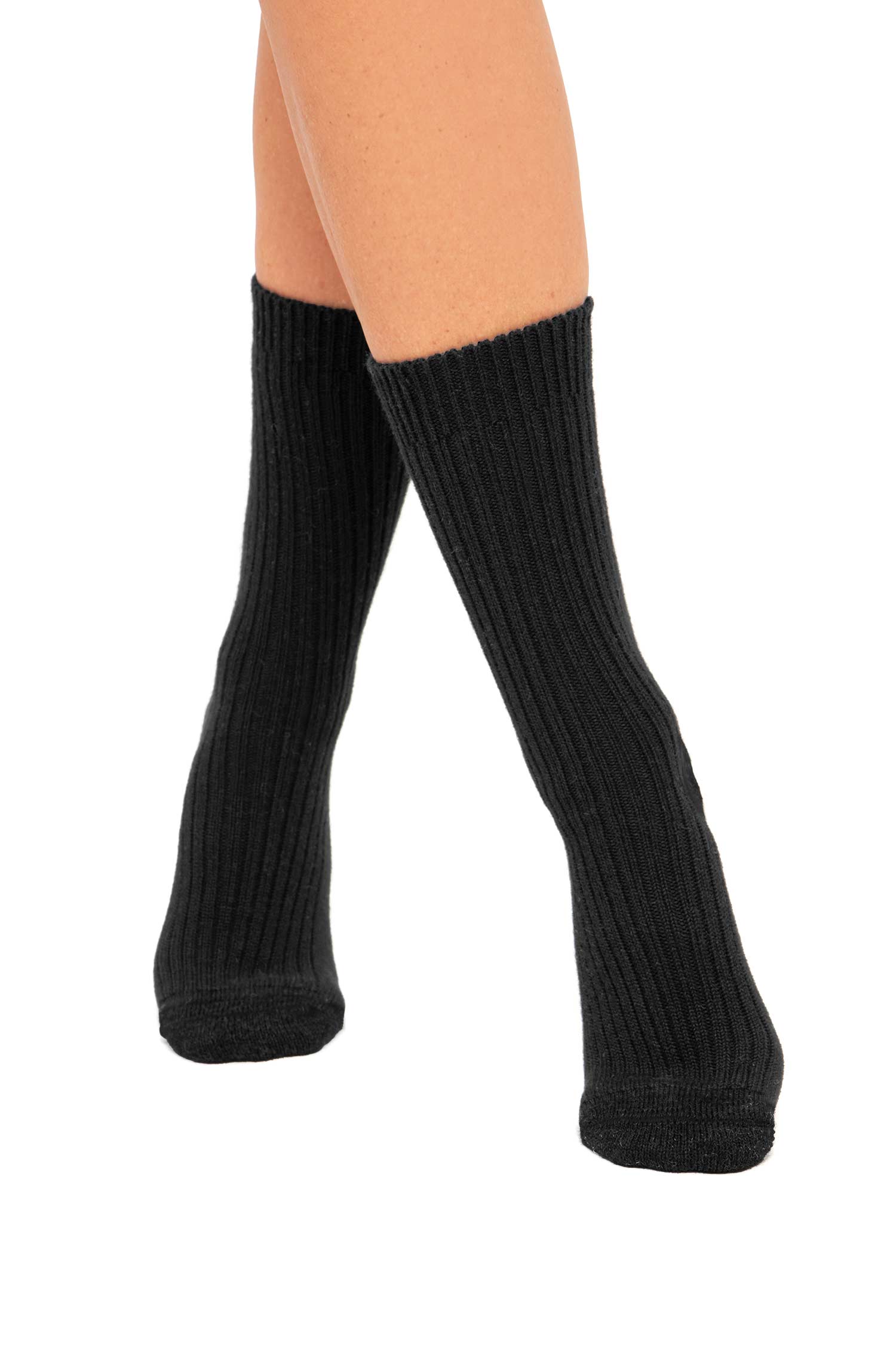 Alpaka Socken SOFT | 6er-Pack-schwarz