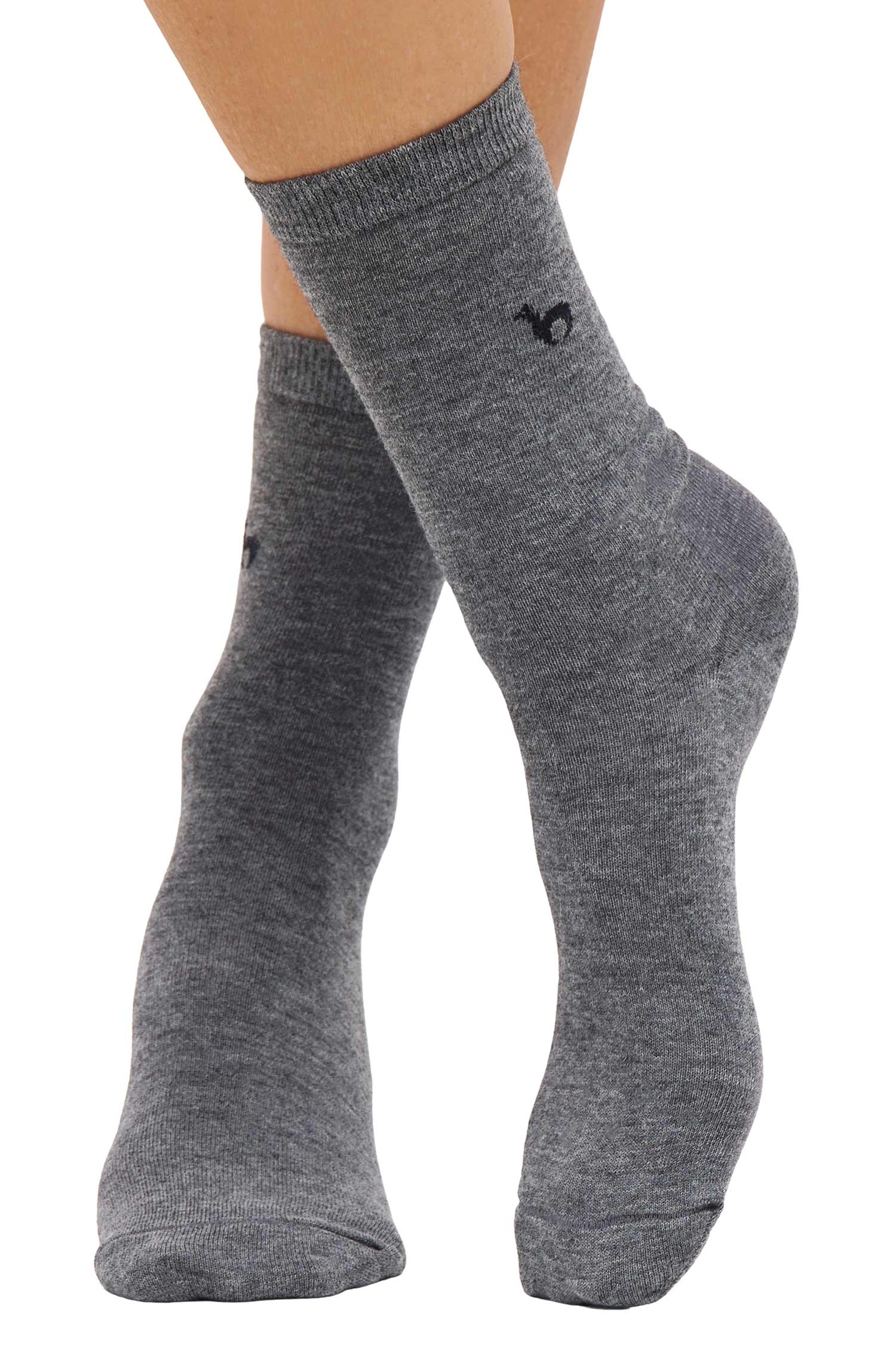Alpaka Socken BUSINESS-grau