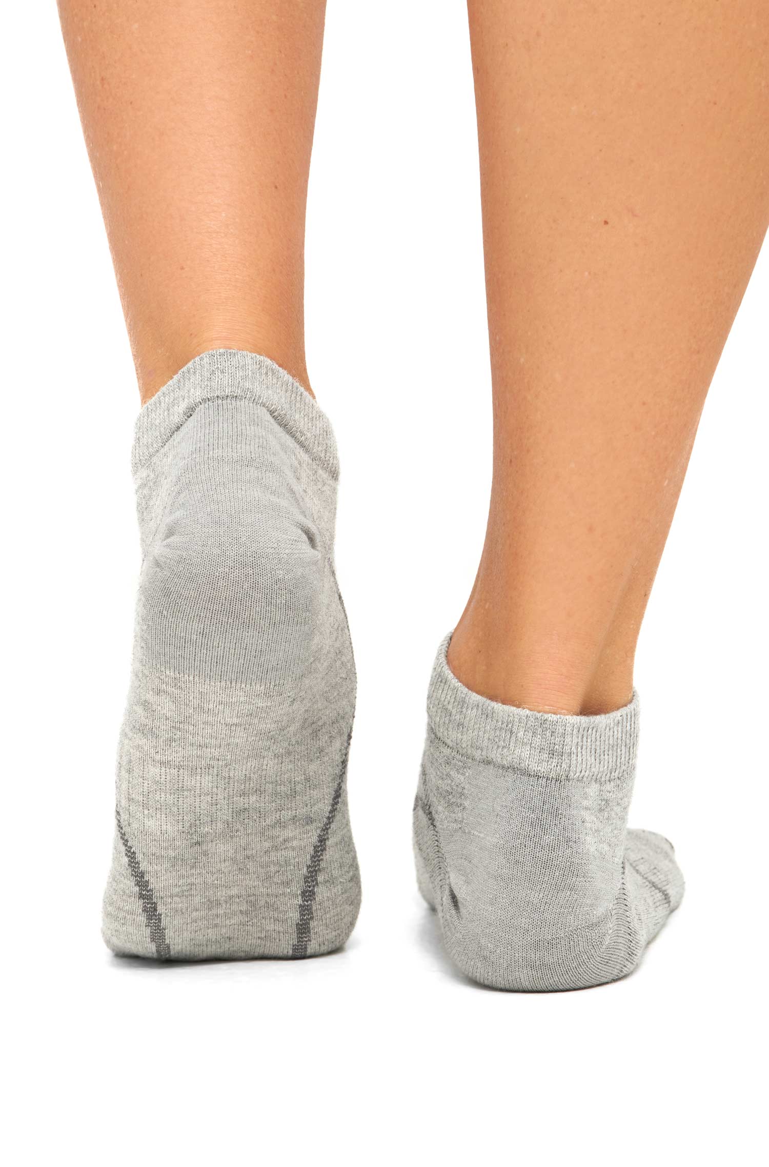 Alpaka Socken SNEAKER | 6er-Pack-silbergrau