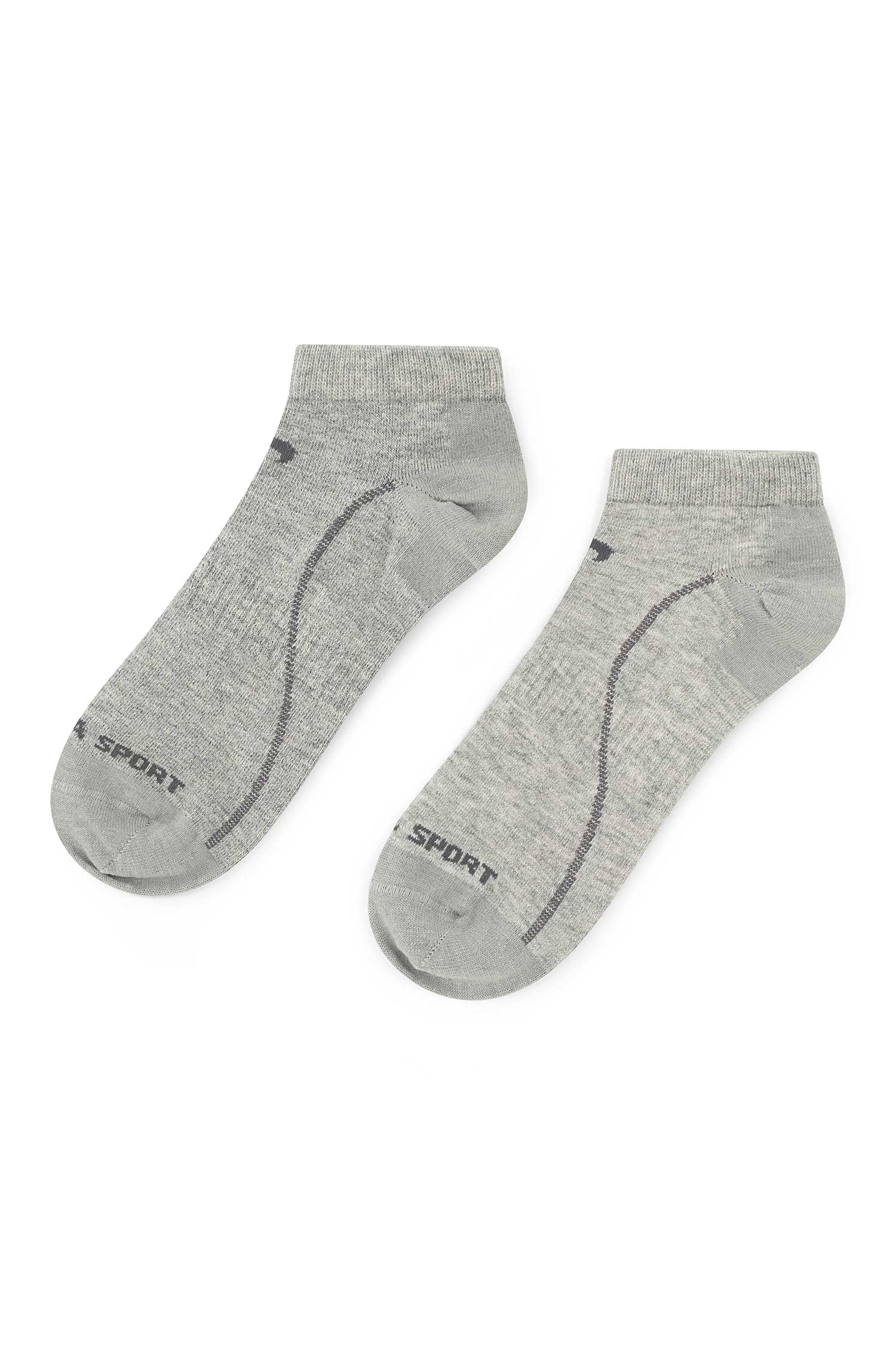 Alpaka Socken SNEAKER | 6er-Pack-silbergrau