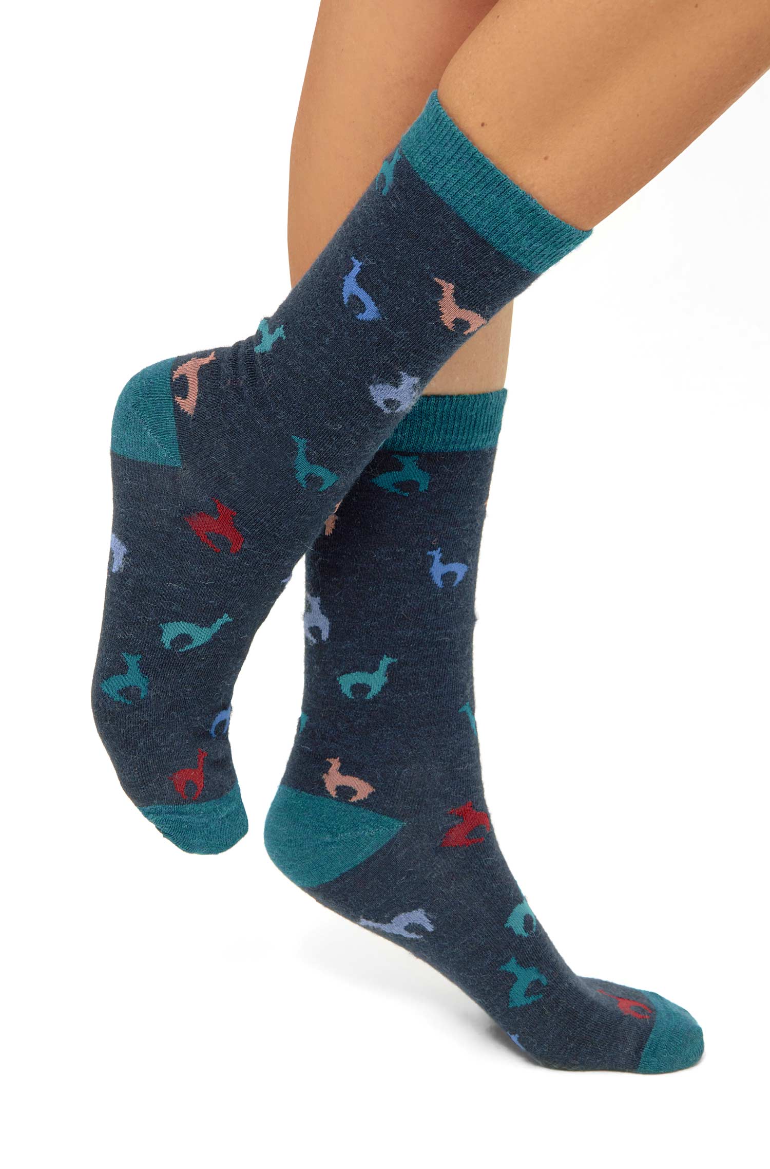 Alpaka Socken ALPAQUITAS | 6er-Pack-navy