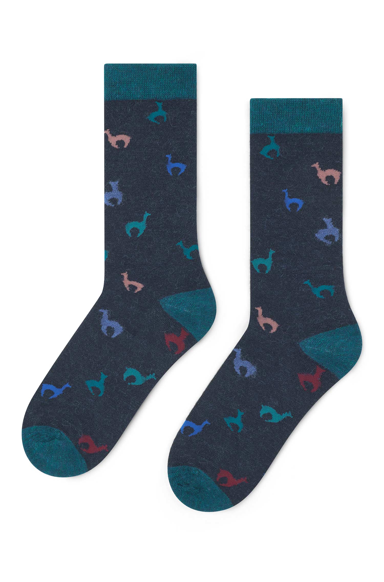 Alpaka Socken ALPAQUITAS | 6er-Pack-navy
