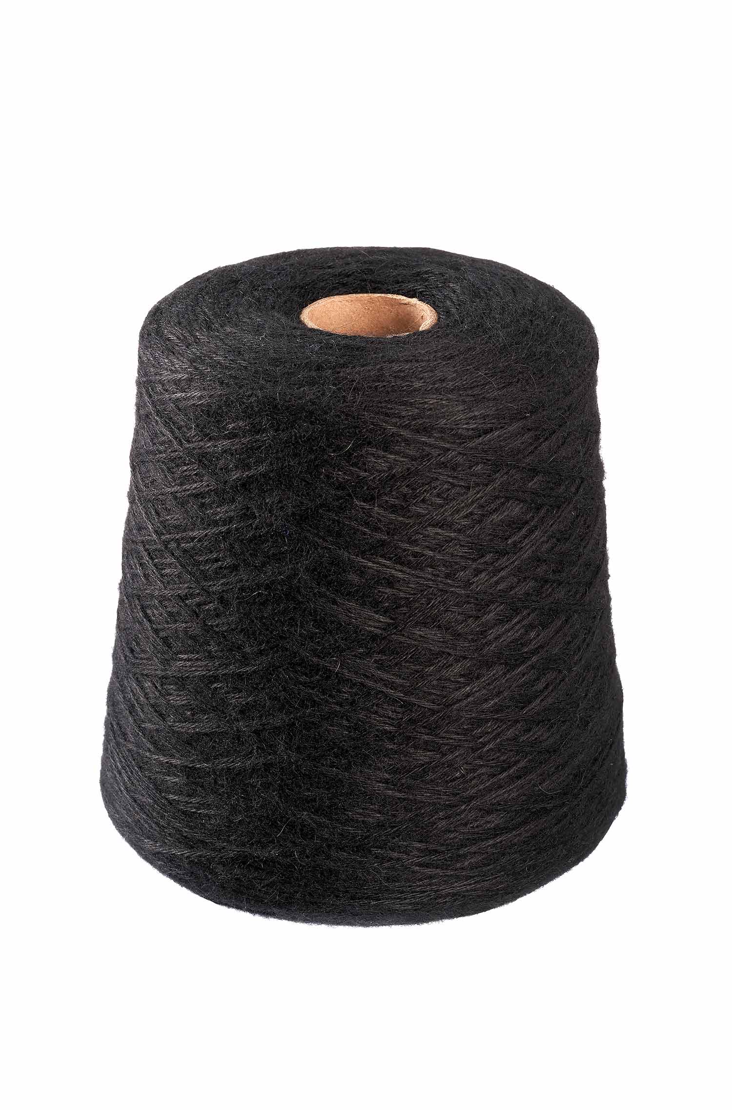 Alpaka Strickgarn BABY ALPACA | 1kg Kone-schwarz