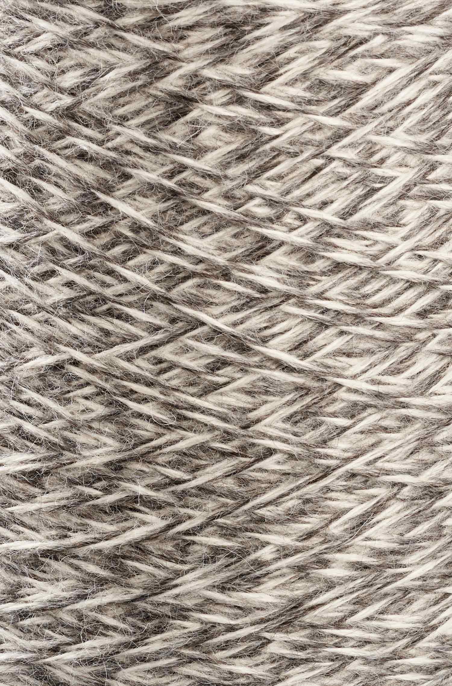 Alpaka Wolle BABY ALPACA | 1kg Kone-grau meliert