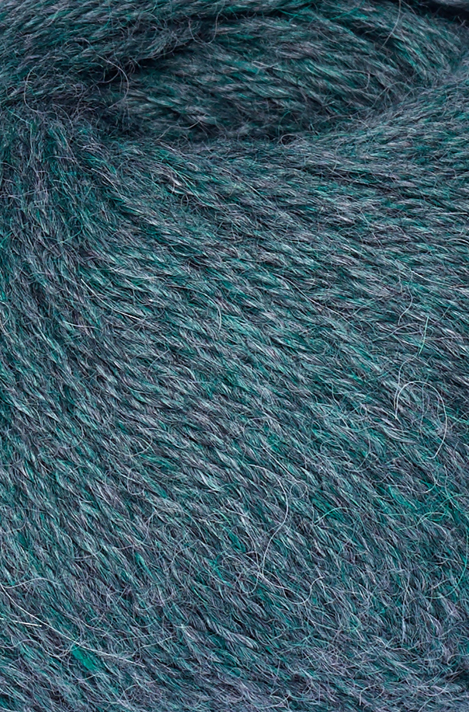 Alpaka Wolle BABY ALPACA | 50g-grüngrau melange