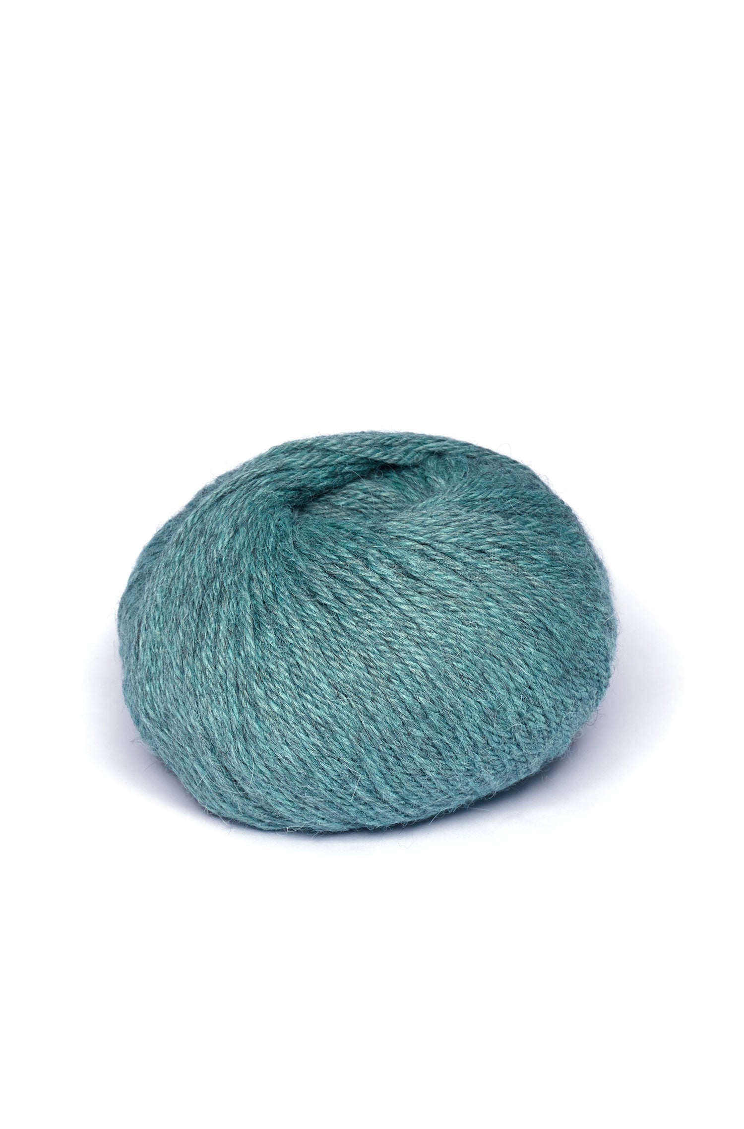Alpaka Wolle BABY ALPACA | 50g-seegrün melange