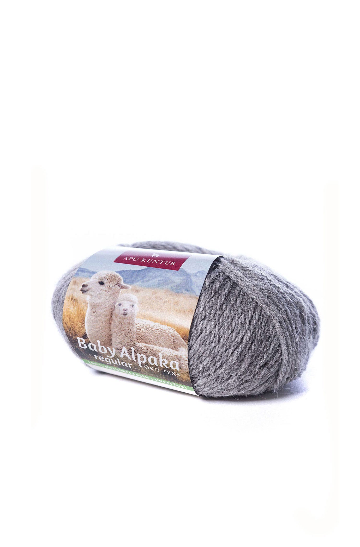 Alpaka Wolle BABY ALPACA | 50g-mittelgrau