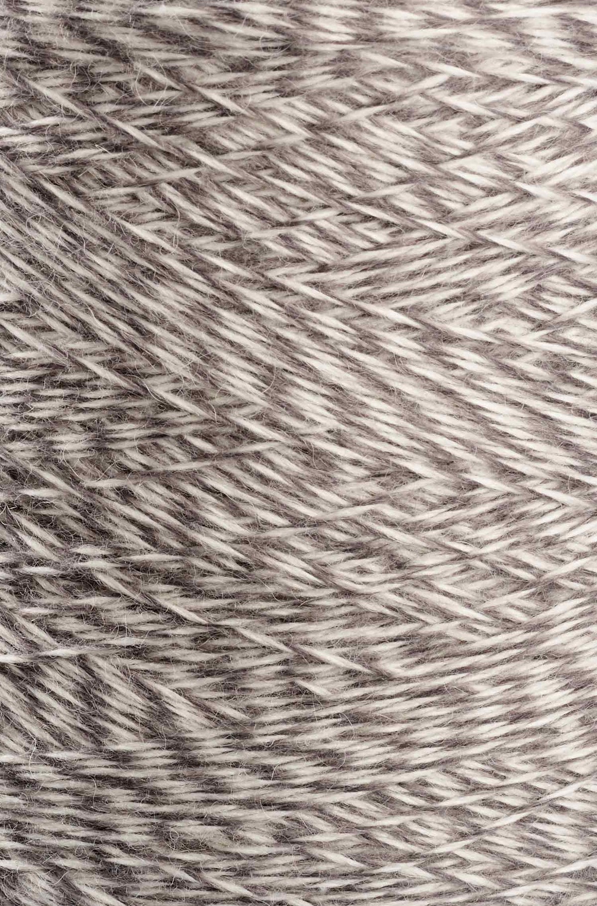 Alpaka Sockengarn MULTICOLOUR | 1kg Kone-grau meliert