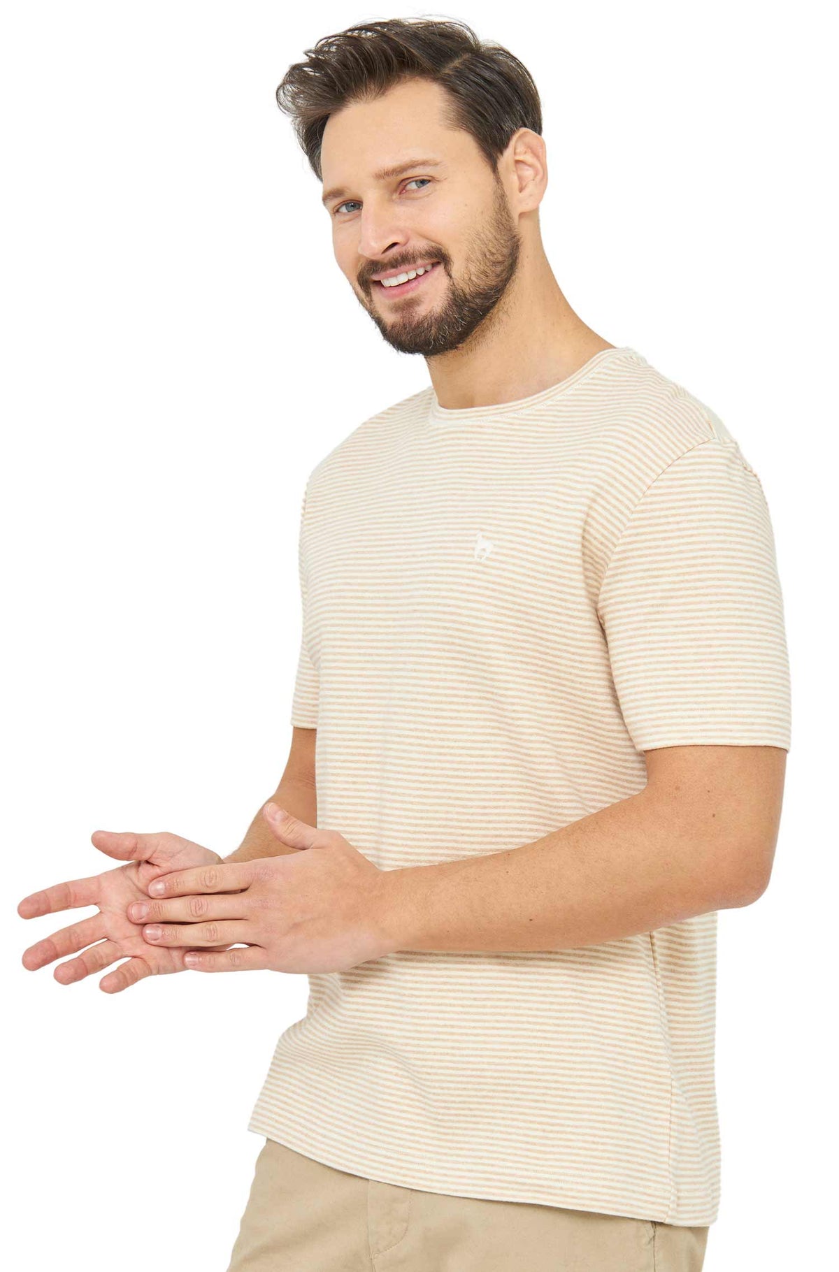 T-Shirt NATIVO-elfenbein/beige